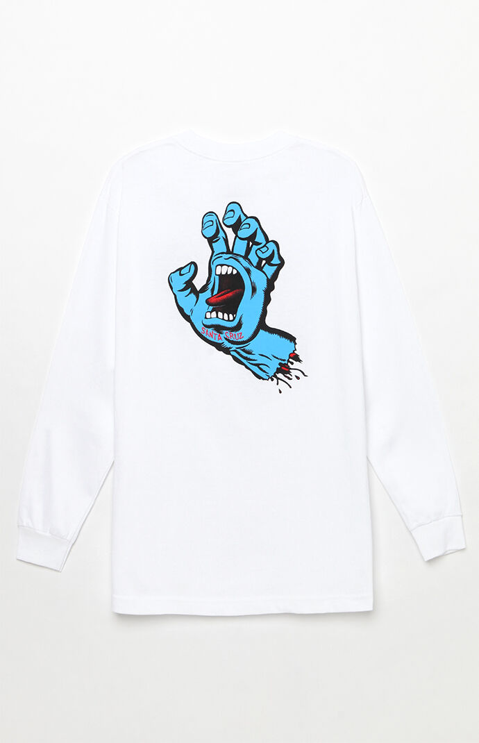 Screaming Hand Long Sleeve T-Shirt