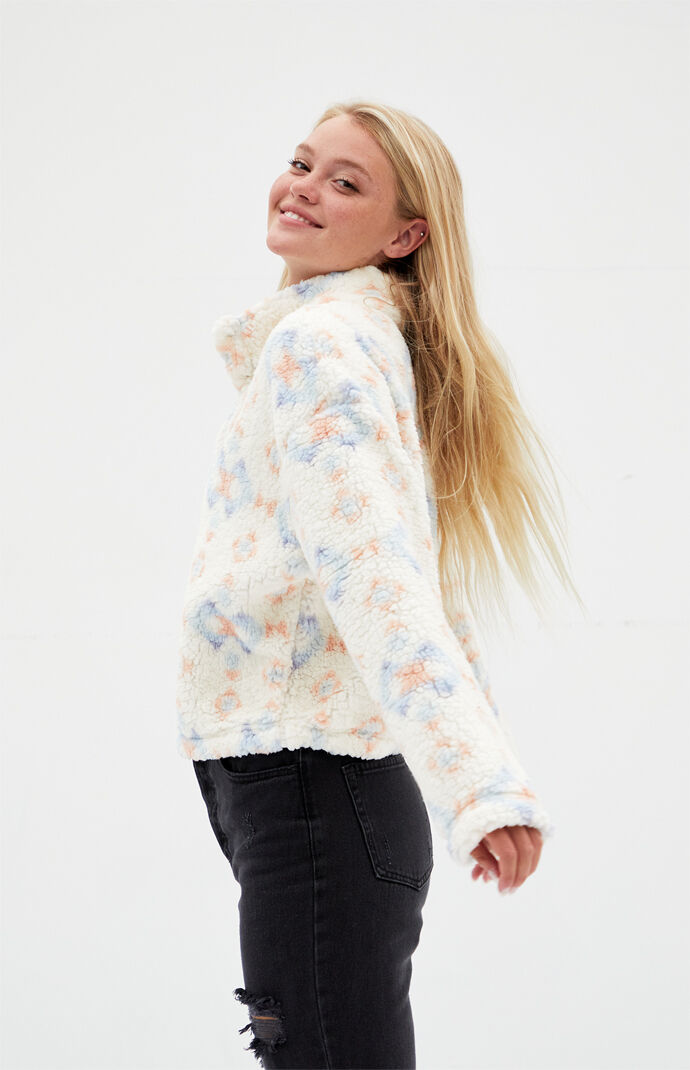 Simone sherpa henley sweatshirt best sale