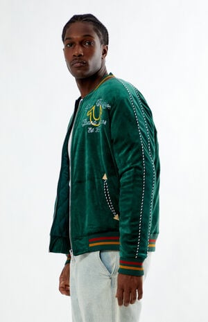 Western Velvet Bomber Jacket Western Velvet Bomber Jacket image number 3
