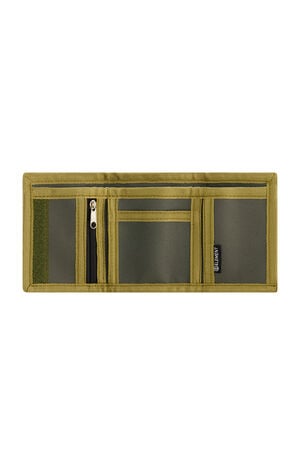 Olive Tri-Fold Logo Wallet image number 3