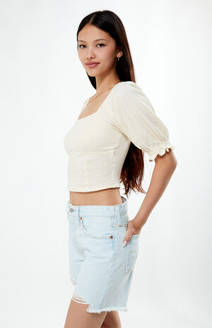 501 Mid Thigh Denim Shorts image number 3