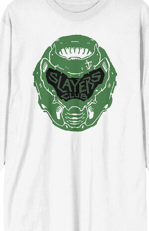 Doom Slayer Club Long Sleeve T-Shirt image number 2
