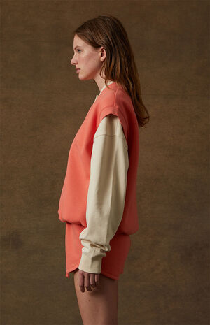 Women's Coral V-Neck Vest image number 3