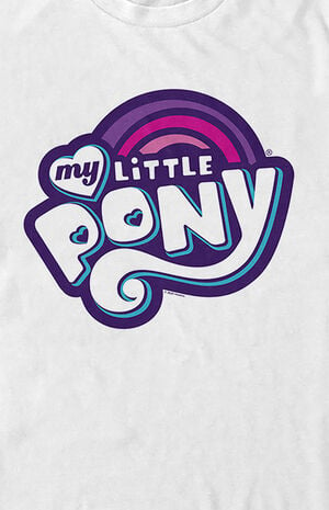 bemærkede ikke Rådne tvivl My Little Pony Logo T-Shirt | PacSun
