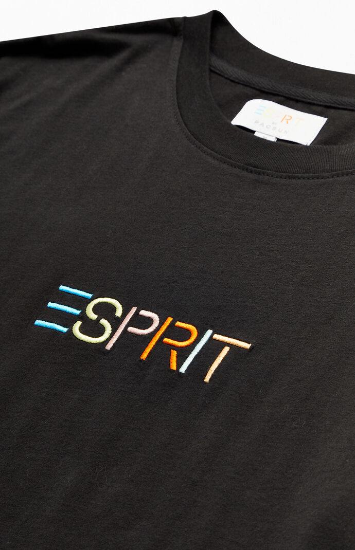 Multicolor Embroidered Logo T-Shirt