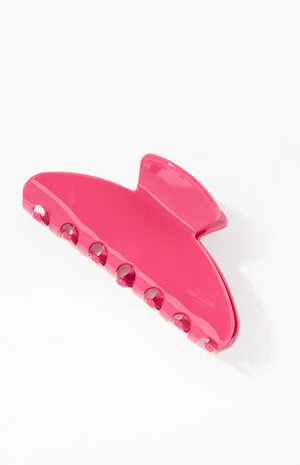 Pink Hair Claw Clip image number 1