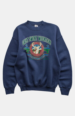 90s Great Smoky Mountains Crew Neck Sweatshirt image number 1