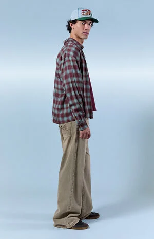 Blake Extreme Baggy Jeans Tan image number 1