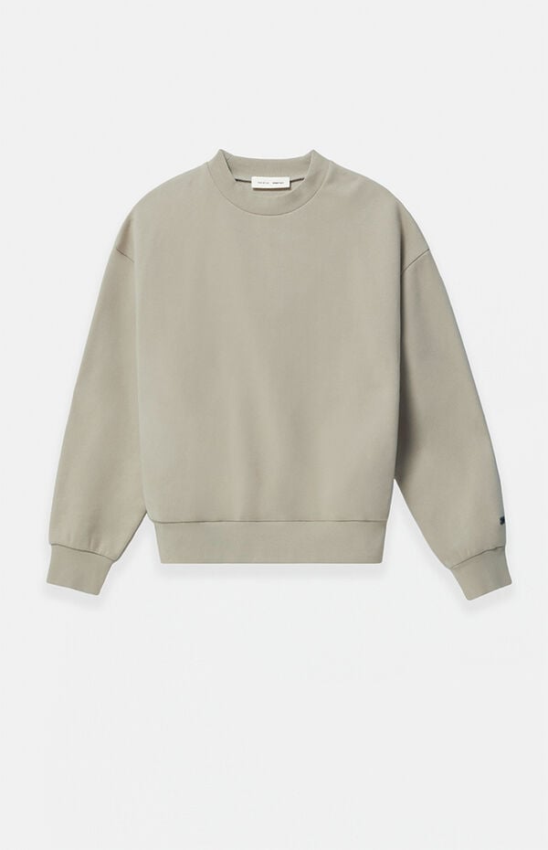 Fear of God ESSENTIALS Abbey Stone Classic Fleece Crew Neck Sweatshirt