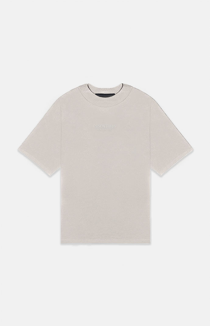 Fear of God Essentials Silver Cloud T-Shirt | PacSun