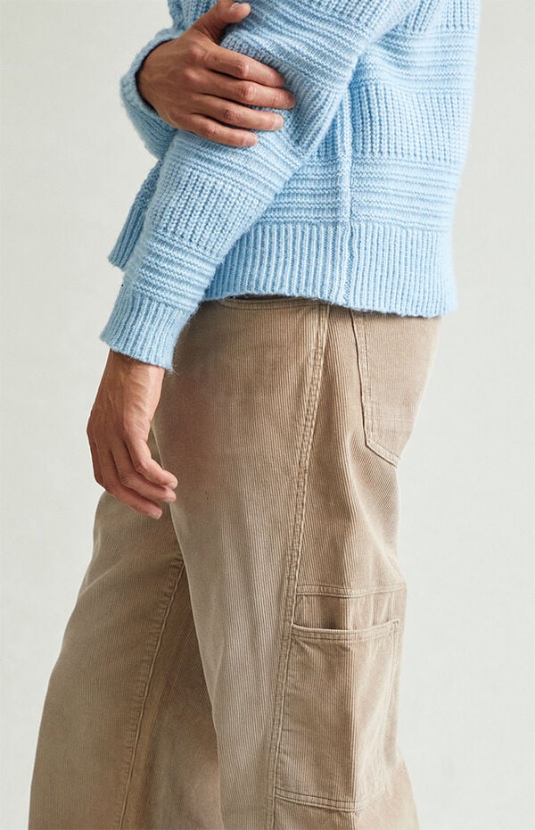 Pacsun Blake Extreme Baggy Pants Corduroy Carpenter Tan