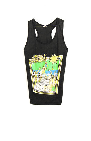 Upcycled Totally Reckless Tank Top image number 1