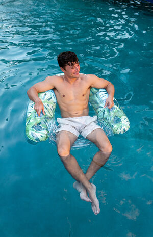 Resort Collection Palm Print Large Sun Chair image number 2