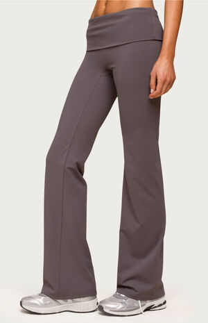 Oriane Foldover Flared Leggings image number 2