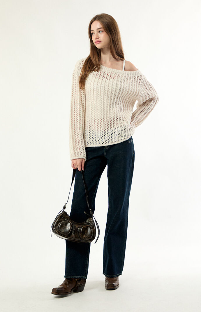 Your Favorite Sally Off-The-Shoulder Pullover Sweater