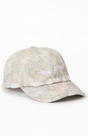 Wordmark Camo Dad Hat image number 1