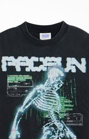 Cyber Skeleton T-Shirt image number 2