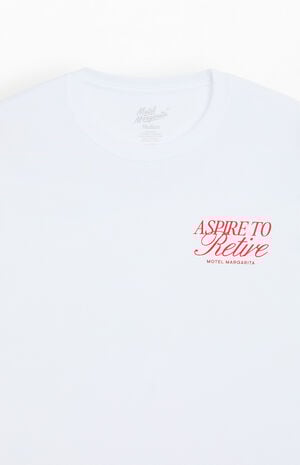 Aspire to Retire Beach T-Shirt image number 3