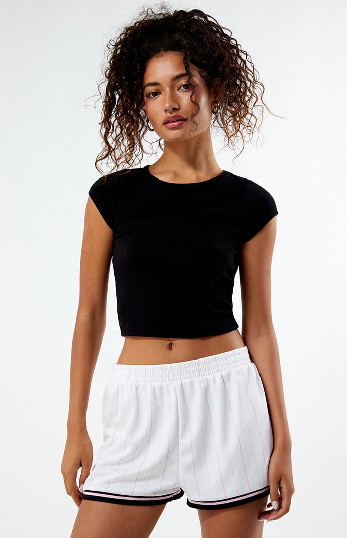 Pacsun striped shorts sales