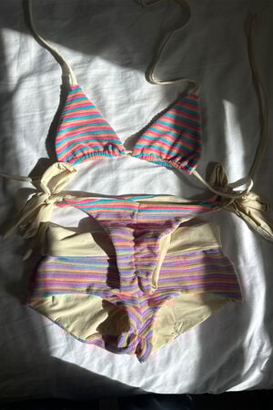 Striped Polly Boyshorts image number 2