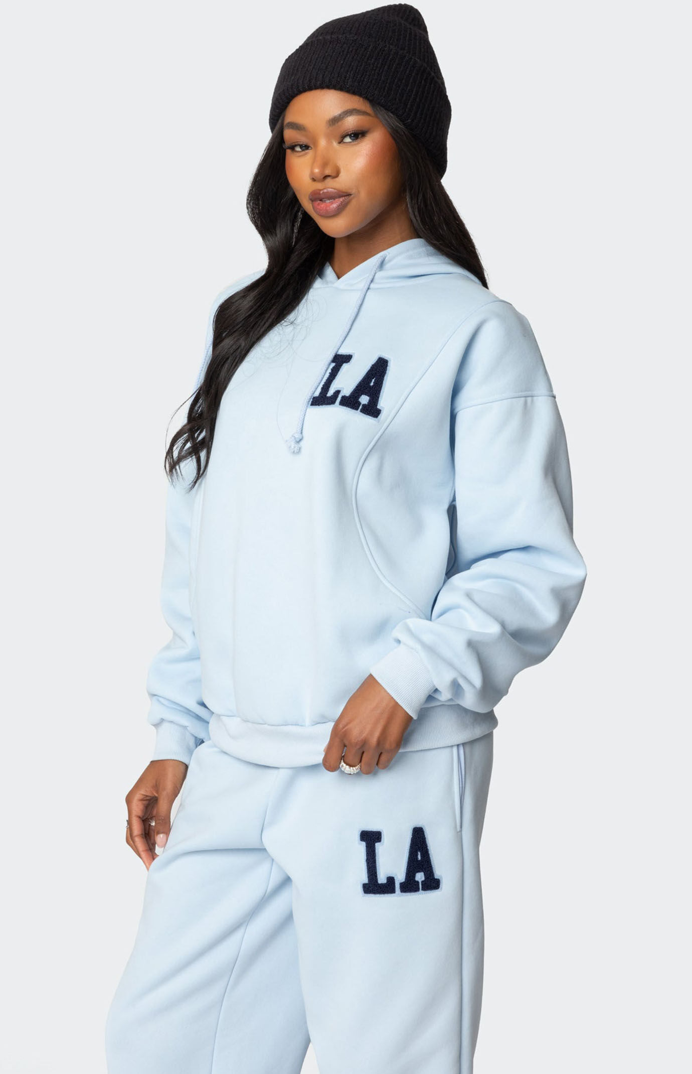 ★ Amla★AP STUDIO Oversized Hoodie grey.