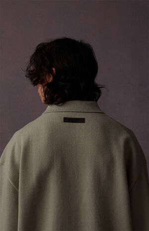 Seal Long Sleeve Polo Sweater image number 3
