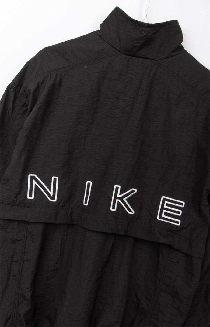 vintage black nike windbreaker