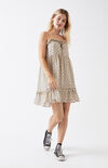 Ruffle Keyhole Babydoll Dress Ruffle Keyhole Babydoll Dress image number null