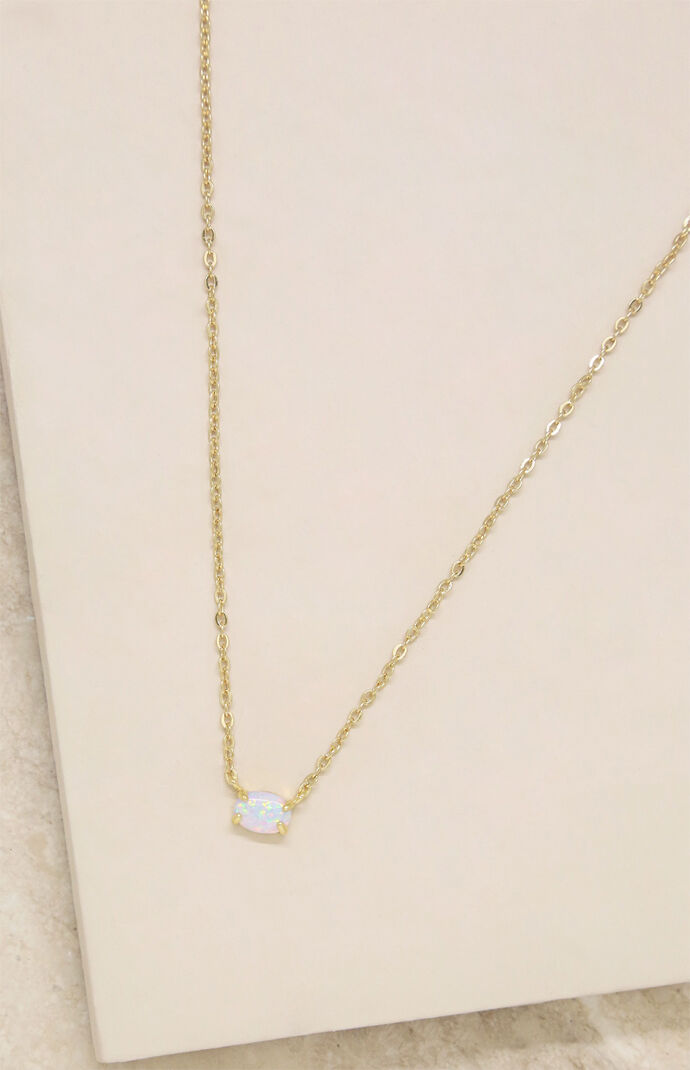 Keepsake Opal Necklace