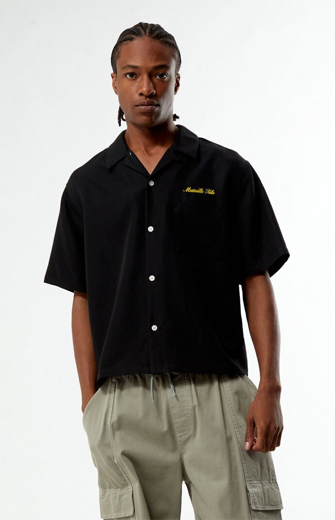 Pacsun Ribbon Woven Camp Shirt
