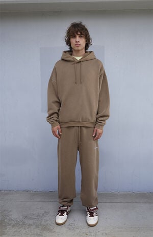 Brown Vintage Wash Comfort Hoodie image number 2