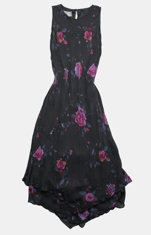 90s Floral Floor Length Dress image number 3