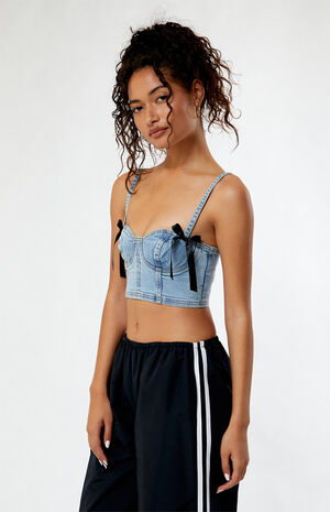 Serafina Denim Corset image number 2