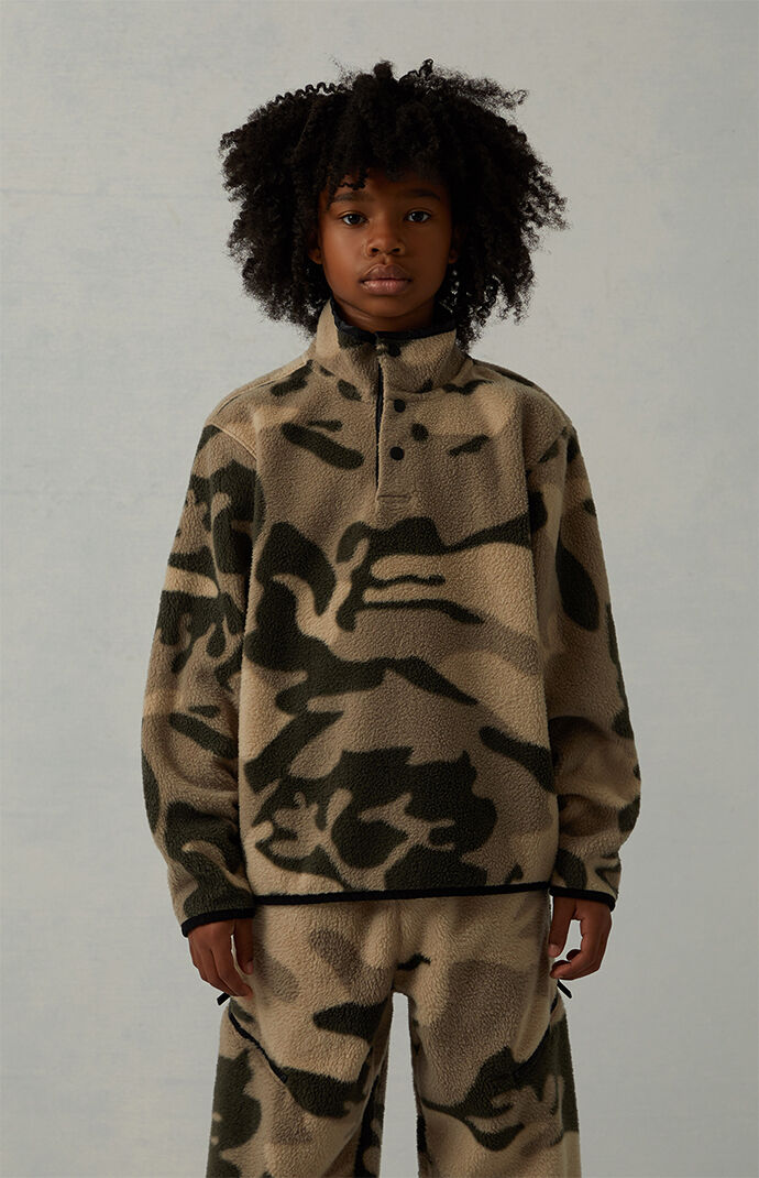 Fear Of God Kids Camouflage Sherpa 