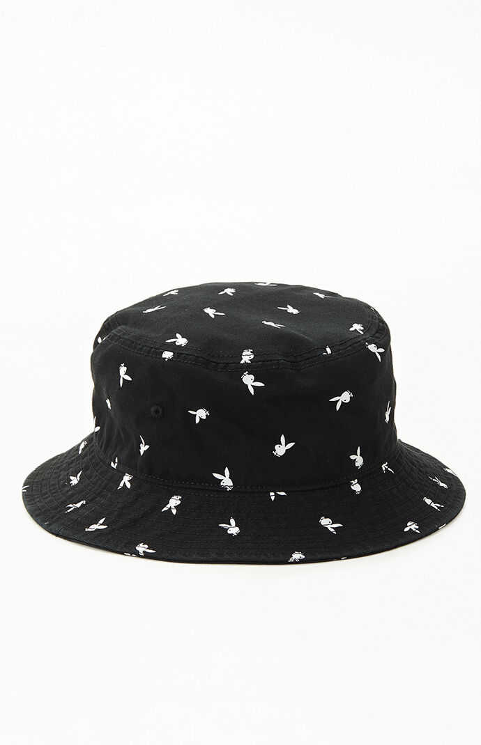 Playboy By PacSun Allover Bunny Bucket Hat PacSun