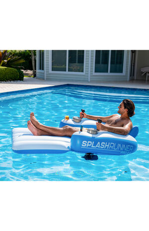 Splash Runner Pro 2.0 12V Motorized Luxury Pool Lounger image number 4