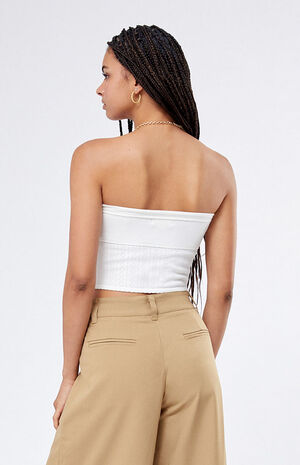 Emilie Pointelle Tube Top image number 3