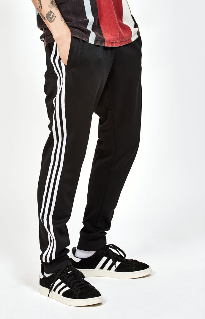 Black Superstar Track Pants