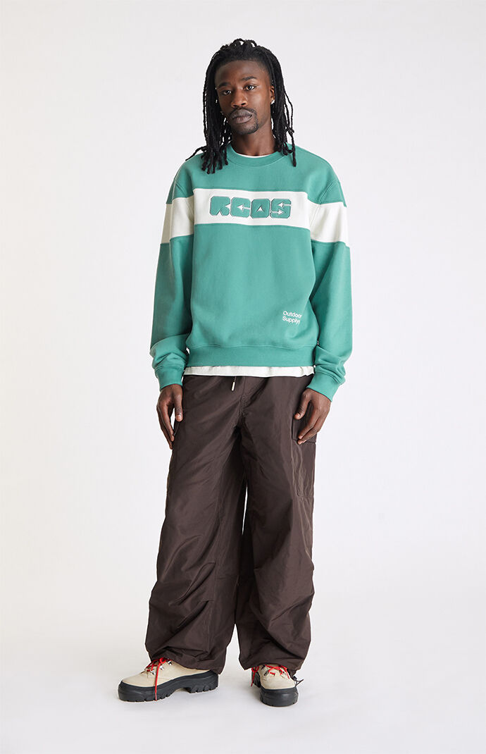 RC Outdoor Supply Paneled Crew Neck Sweatshirt | PacSun