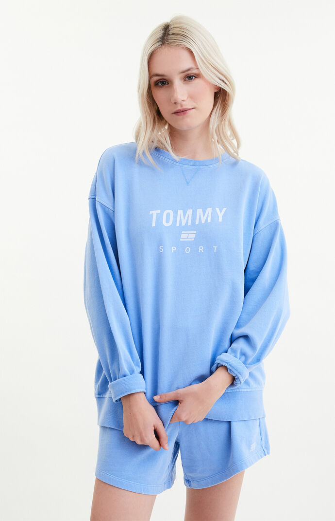 Vintage tommy hilfiger crew neck sweatshirt store