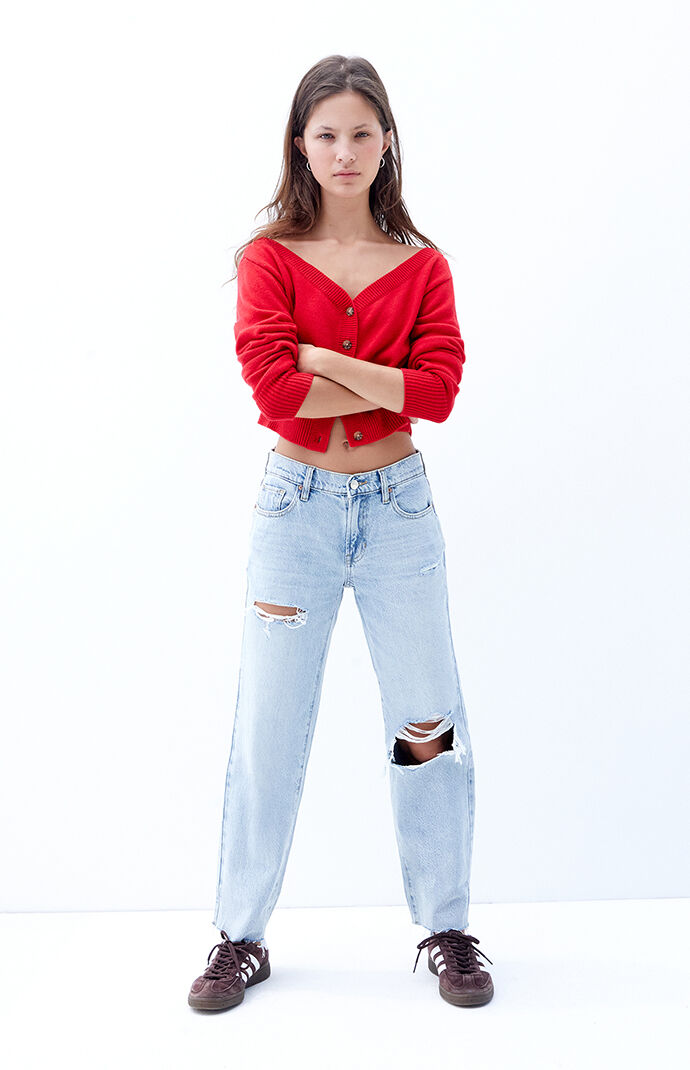 Womens straight leg jeans with stretch on sale