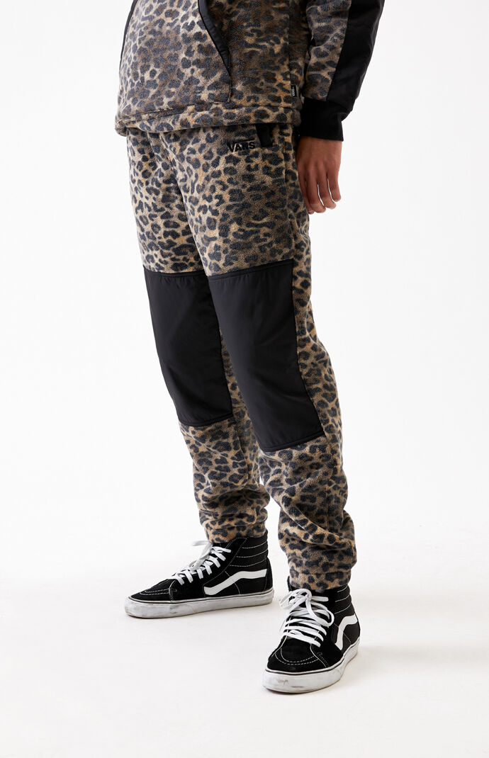 Leopard Polar Fleece Pants