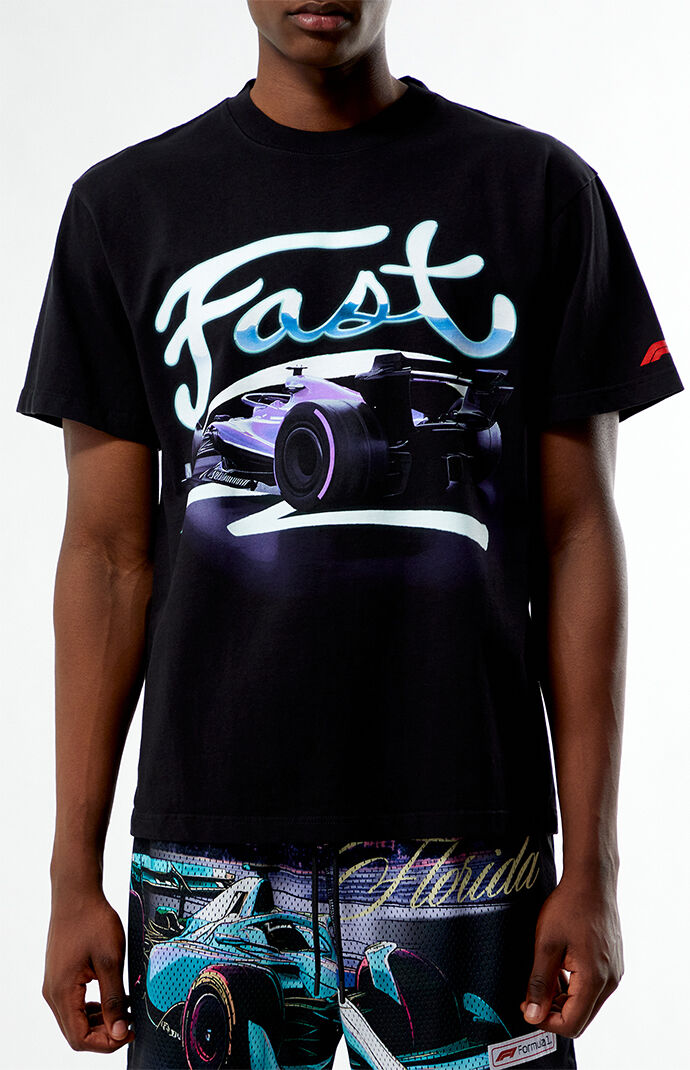 Formula 1 x PacSun Miami Live Fast T-Shirt