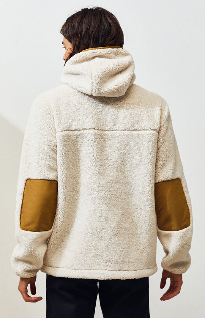 Cream Campshire Fleece Hoodie