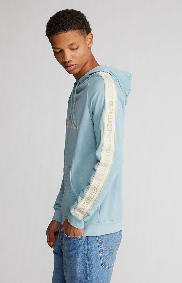 Kappa light cheap blue hoodie