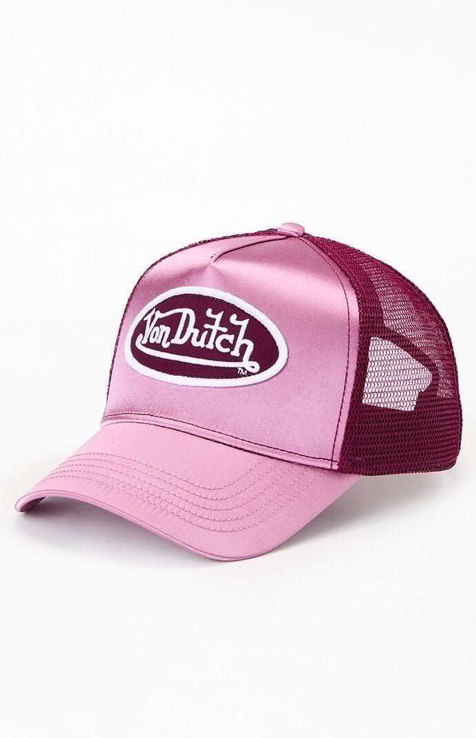 Von Dutch Satin Trucker Hat