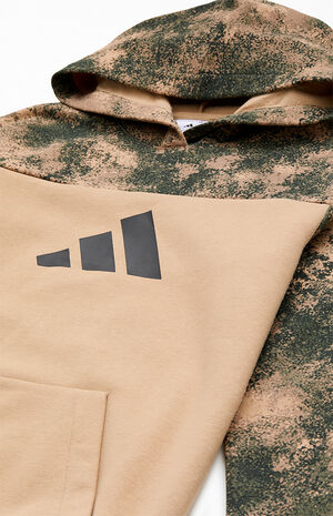 Kids AOP Colorblock Camo Hoodie image number 2