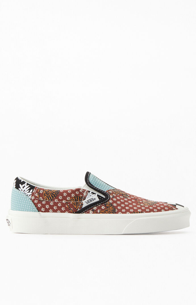 vans patchwork classic slip on