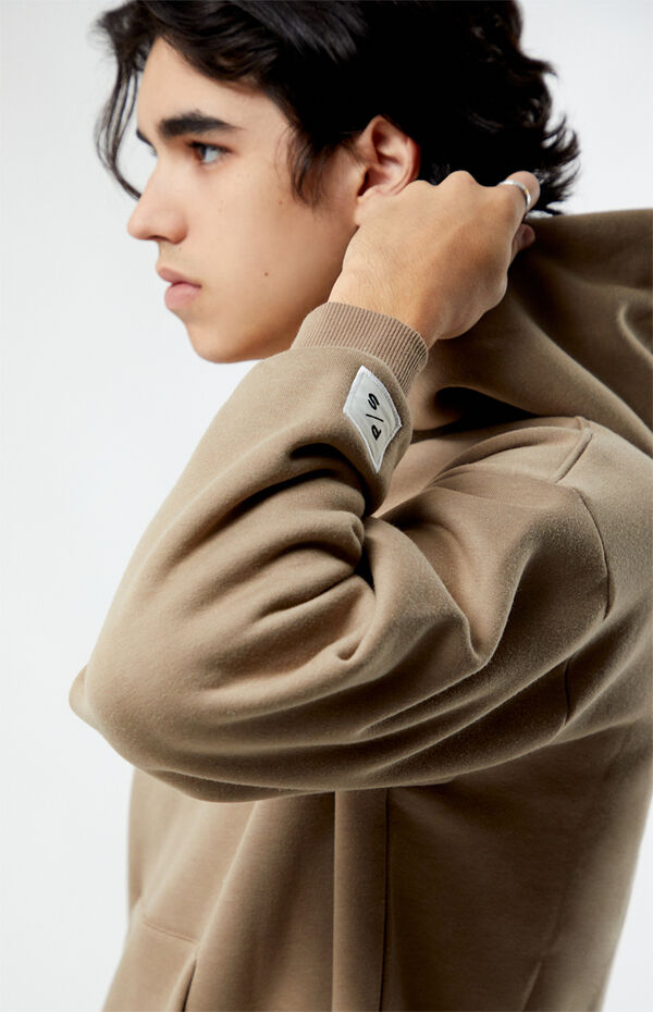 Pacsun Desert Taupe Solid Hoodie PacSun