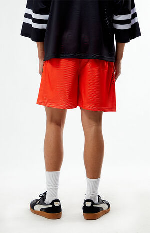 x X-Men '97 Red Mesh Basketball Shorts image number 3